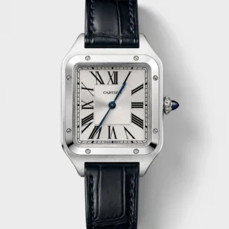 Cartier Santos Dumont 1:1 Mirror Swiss Super Clone Watch in Steel Casing 38MM - view 1