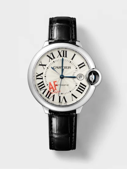 Ballon De Cartier Swiss Automatic 1:1 Mirror Quality 42MM in Steel Casing - Super Clone Watch - view 1
