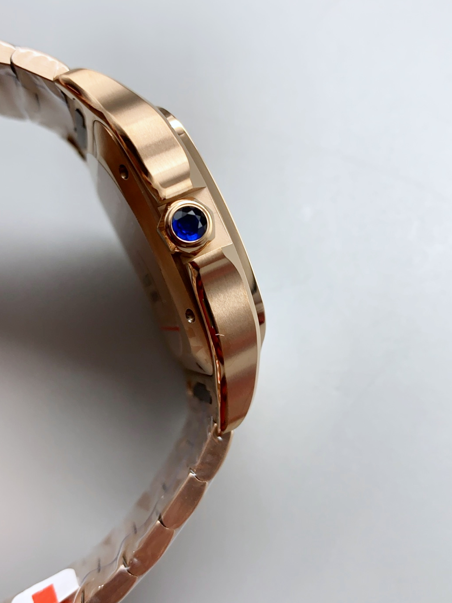 Cartier Santos De Cartier XL 1:1 Rose Gold Casing Swiss Super Clone Watch 40MM - view 9