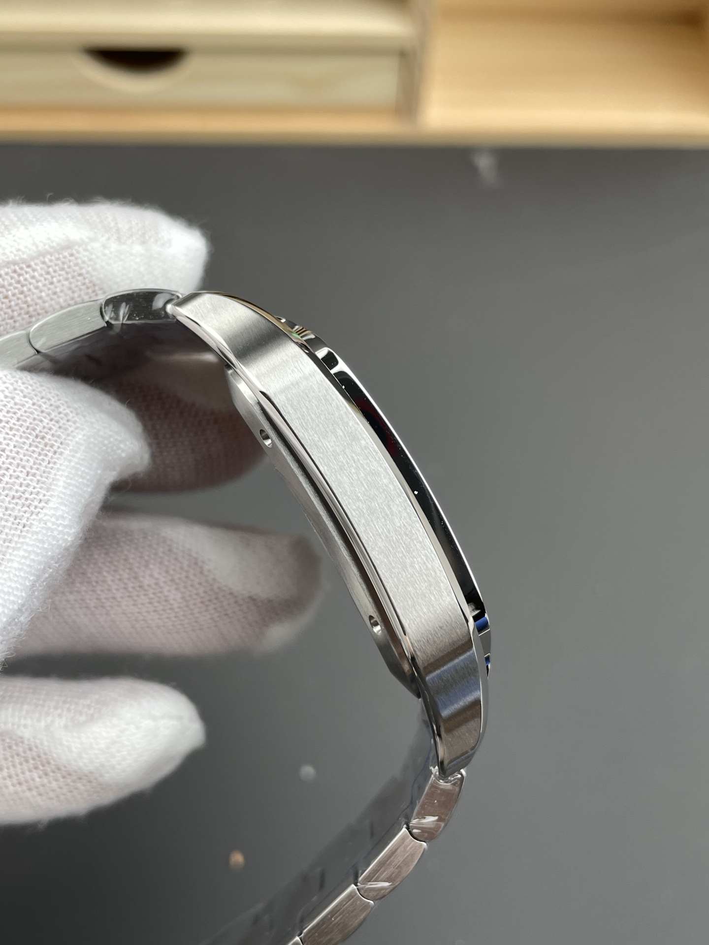 Cartier Santos De Cartier 904L Steel White Dial Super Clone 40MM Watch - view 7