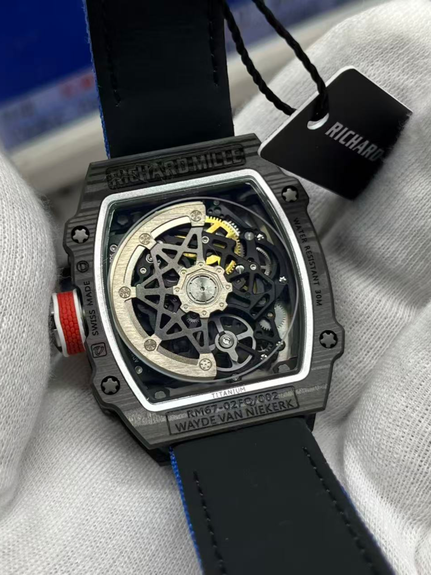 Richard Mille Super Clone RM67-02 Sebastien Ogier NTPT VAF Watch - view 6