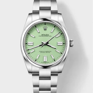 Rolex Oyster Perpetual 41mm - Cal. 3230 Movement, Avocado Green Dial, 904L Steel, Top-Tier 1:1 Super Clone - view 1