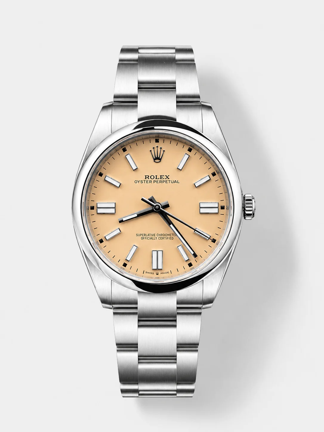Rolex Oyster Perpetual 41mm - Cal. 3230 Movement, Khaki-Yellow Dial, 904L Steel, Top-Tier 1:1 Super Clone - view 1