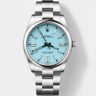 Rolex Oyster Perpetual 41mm - Cal. 3230 Movement, Tiffany Dial, 904L Steel, Top-Tier 1:1 Super Clone - view 1