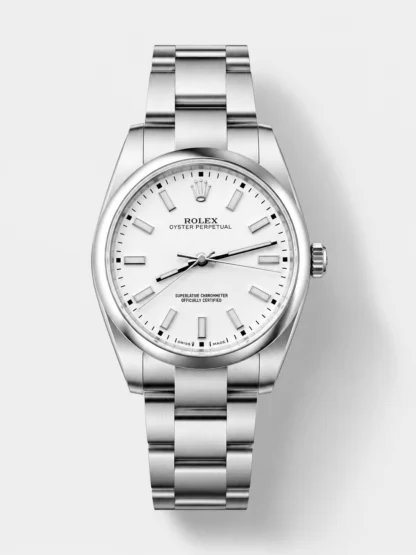Rolex Oyster Perpetual 41mm - Cal. 3230 Movement, White Dial, 904L Steel, Top-Tier 1:1 Super Clone - view 1