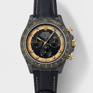 Rolex Cosmograph Daytona DiW CREAM INVERT GOLD Edition Carbon Fiber Super Clone Watch - view 1