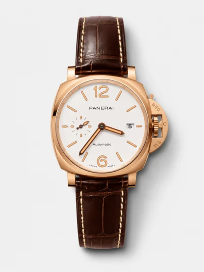 Panerai Luminor DUE PAM1042 Edition 1:1 Mirror Swiss Super Clone Watch in Rose Gold Casing 42MM - view 1