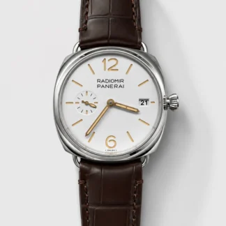 Panerai Radiomir PAM1292 Quaranta 40MM 904L Steel White Dial Watch in 1:1 Mirror Super Clone - view 1