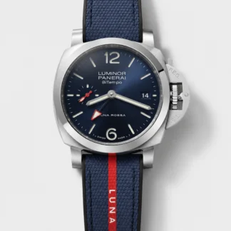 Panerai Luminor Marina PAM1404 Quaranta BiTempo Luna Rossa 1:1 Mirror Super Clone Watch 40MM - view 1