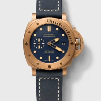 Panerai Submersible PAM01074 Blue Abisso Edition 1:1 Mirror Super Clone Watch in Blue Dial 42MM - view 1