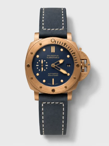 Panerai Submersible PAM01074 Blue Abisso Edition 1:1 Mirror Super Clone Watch in Blue Dial 42MM - view 1