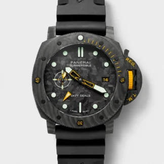 Panerai Submersible PAM01324 Carbotech GMT Navy Seals Edition 1:1 Mirror Super Clone Watch 44MM - view 1