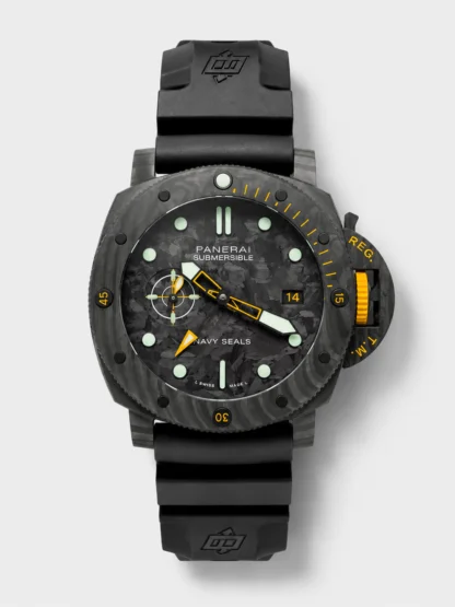 Panerai Submersible PAM01324 Carbotech GMT Navy Seals Edition 1:1 Mirror Super Clone Watch 44MM - view 1