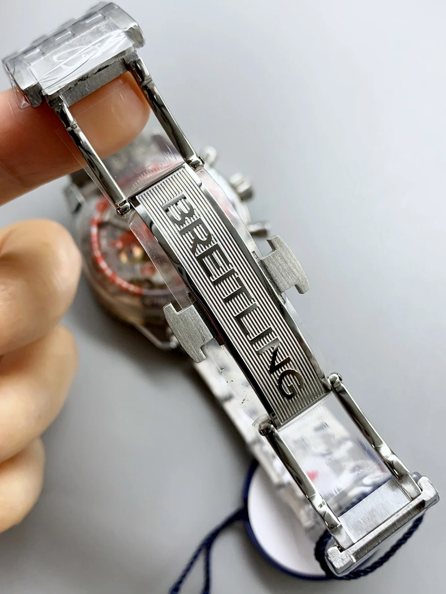 Breitling Navitimer B01 Chronograph 43 Green Dial - 904L Steel Casing 1:1 Mirror Swiss Super Clone - view 8