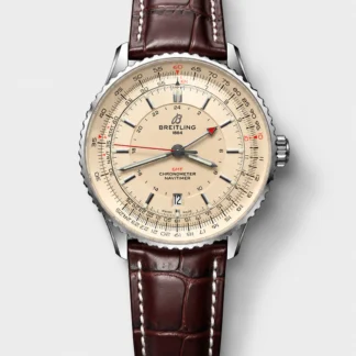 Breitling Navitimer 01 GMT Milky White Dial Swiss Super Clone Watch - view 1
