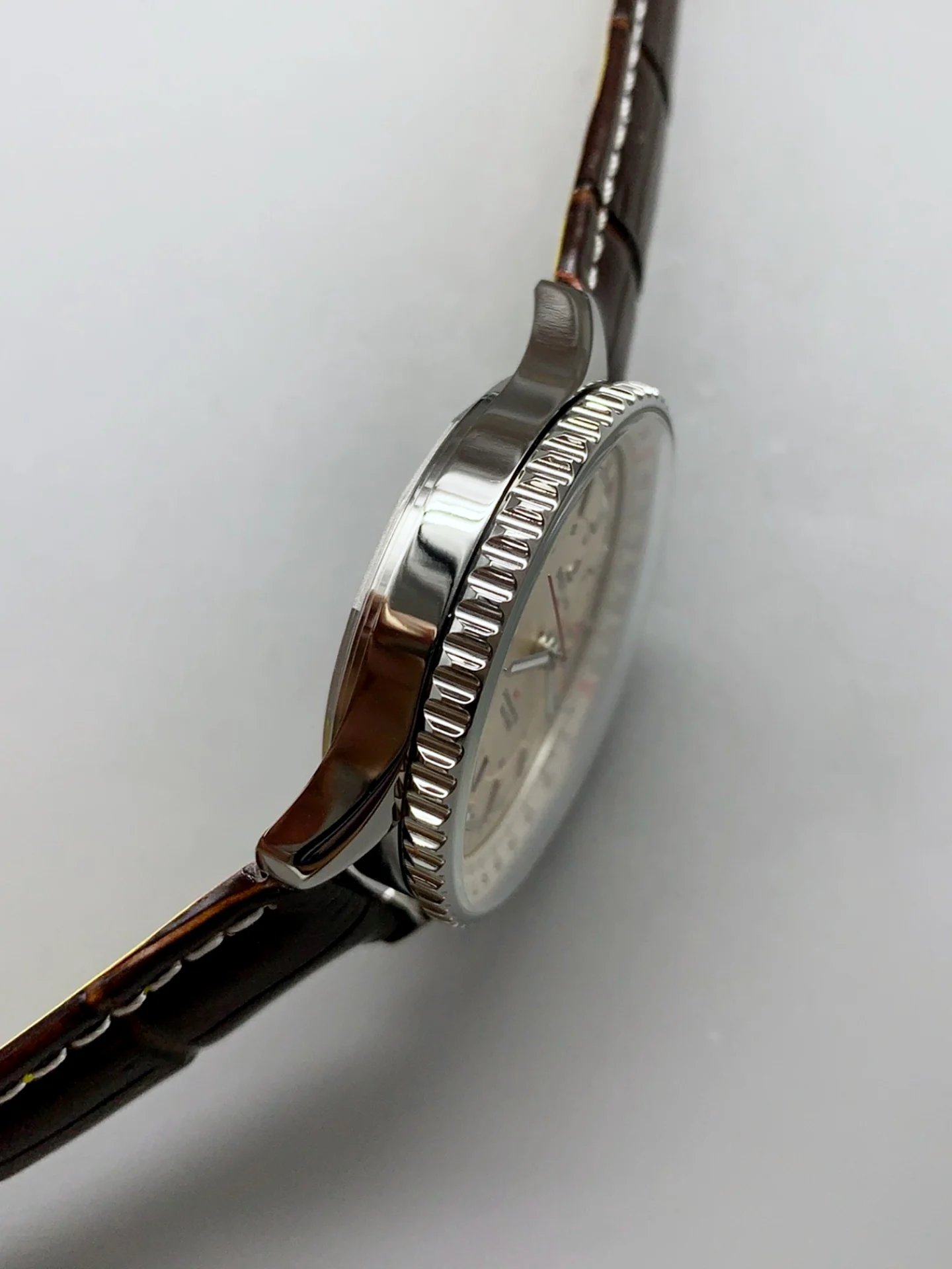 Breitling Navitimer 01 GMT Silver Dial Swiss Super Clone Watch - view 7