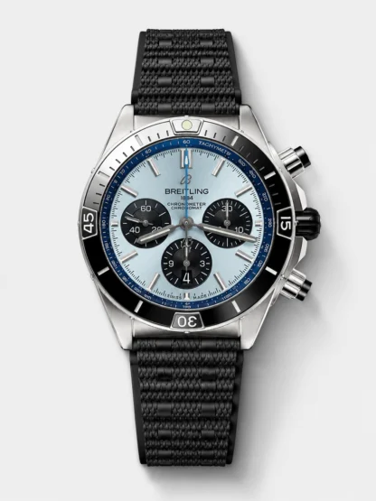 Breitling Chronomat B01 42 Edition Swiss 904L Steel Casing Blue Dial 1:1 Mirror Super Clone Watch - view 1