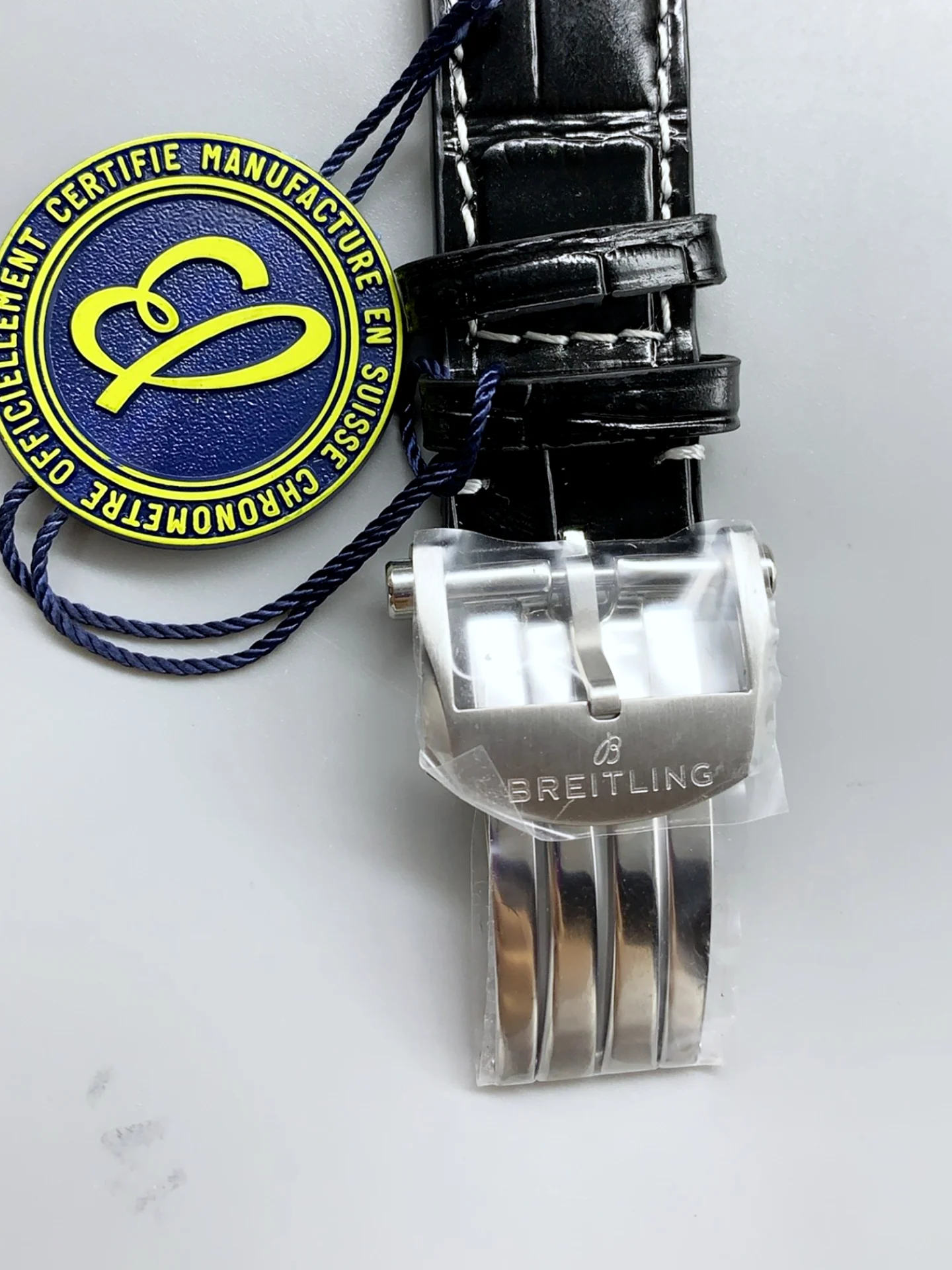 Breitling Premier B01 Chronograph 42 Edition Watch 1:1 Mirror Quality in Steel White Dial - Super Clone Watch - view 8