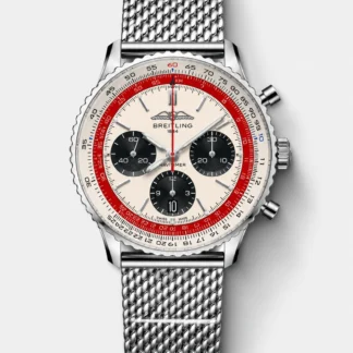 Breitling Navitimer B01 Boeing 747 Chronograph 43 White Dial - 904L Steel Casing 1:1 Mirror Swiss Super Clone - view 1