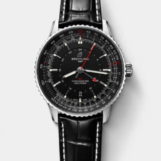 Breitling Navitimer 01 GMT Black Dial Swiss Super Clone Watch - view 1