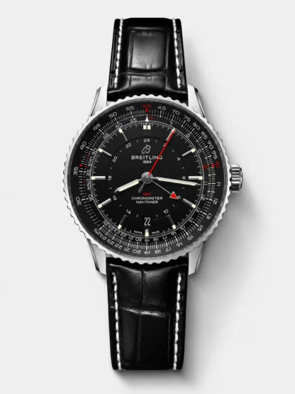 Breitling Navitimer 01 GMT Black Dial Swiss Super Clone Watch - view 1
