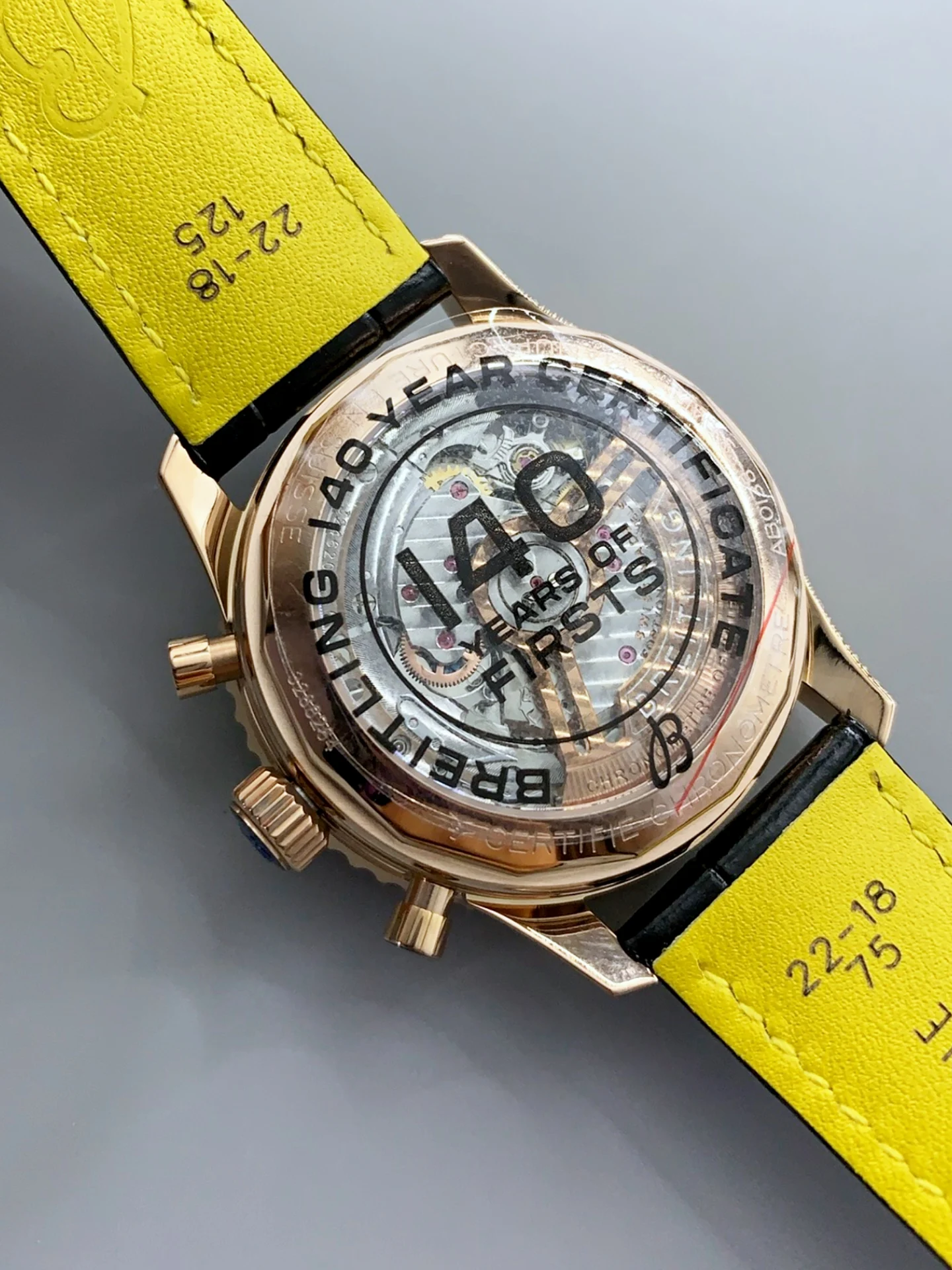 Breitling Navitimer B01 Chronograph 43 (Black Dial) - 18K Rose Gold Case, Top-Tier Swiss 1:1 Super Clone - view 5