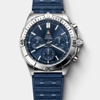 Breitling Chronomat B01 42 Edition Swiss 904L Steel Casing Blue Dial 1:1 Mirror Super Clone Watch - view 1