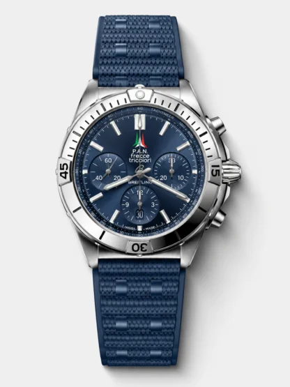 Breitling Chronomat B01 42 Edition Swiss 904L Steel Casing Blue Dial 1:1 Mirror Super Clone Watch - view 1