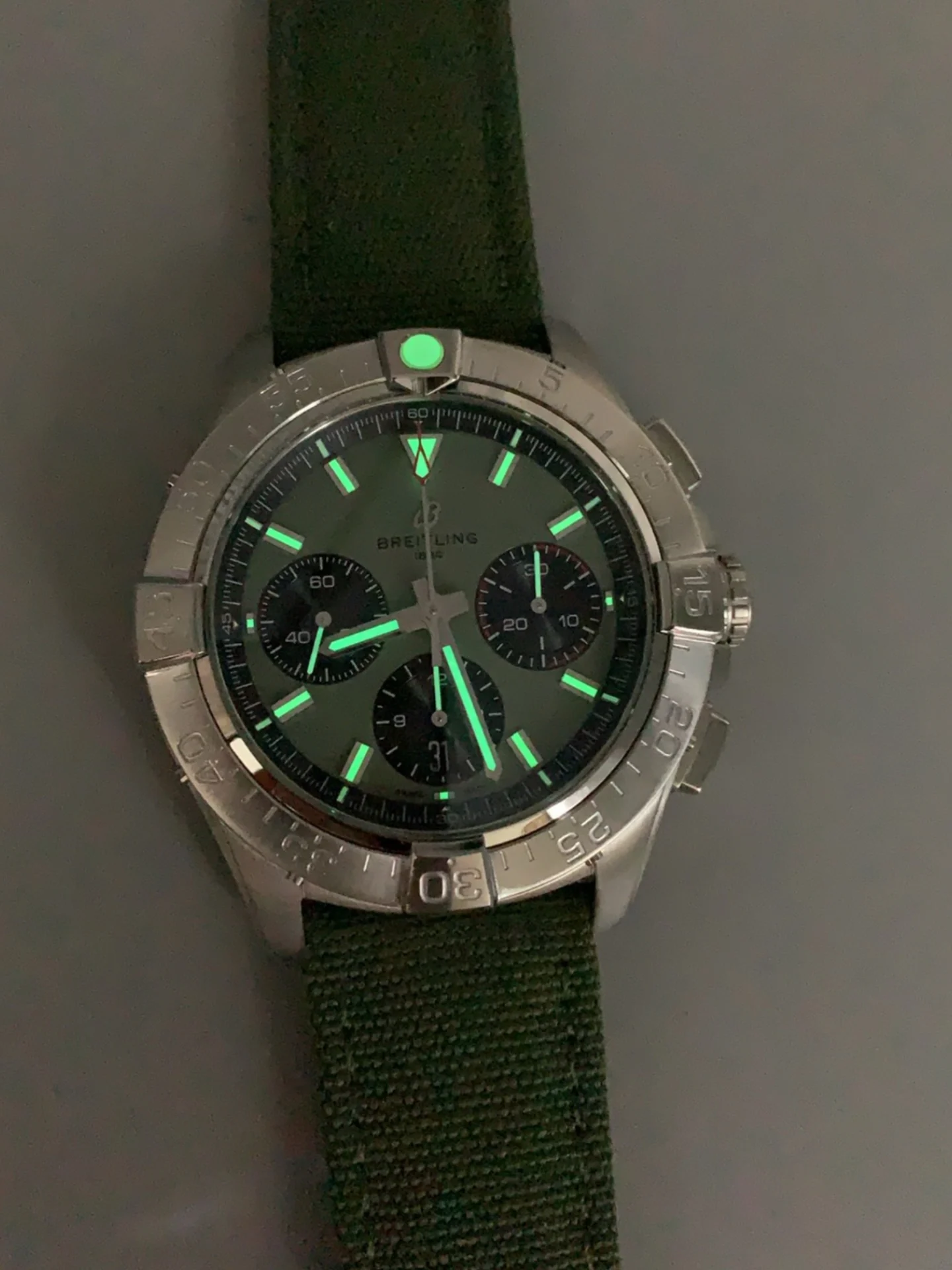 Breitling Avenger Chronograph 45 Night Mission 1:1 Mirror Swiss Super Clone Watch - view 10