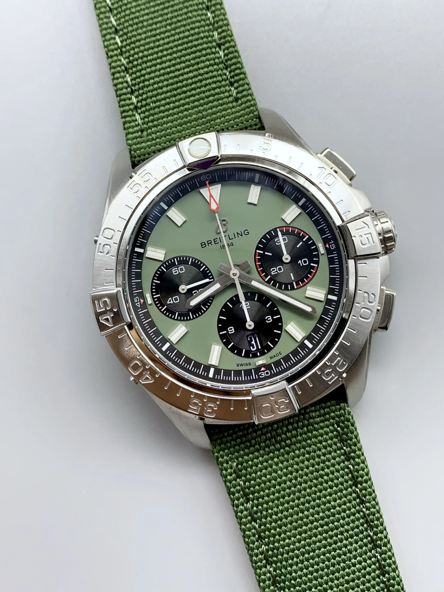 Breitling Avenger Chronograph 45 Night Mission 1:1 Mirror Swiss Super Clone Watch - view 3