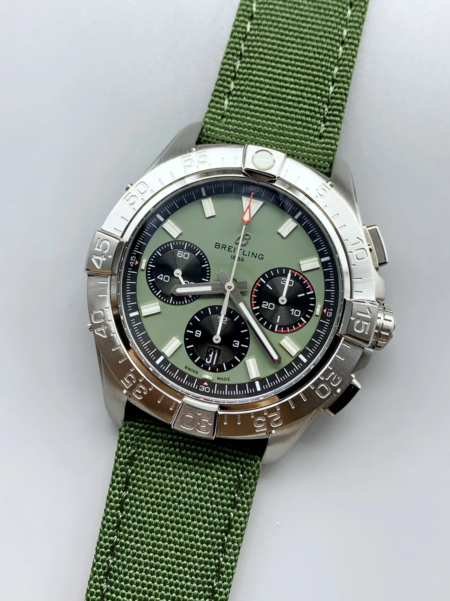 Breitling Avenger Chronograph 45 Night Mission 1:1 Mirror Swiss Super Clone Watch - view 4