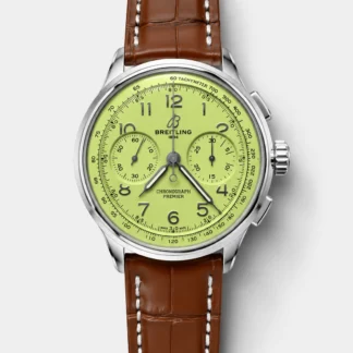 Breitling Premier B01 Chronograph 42 Green Dial Super Clone Watch