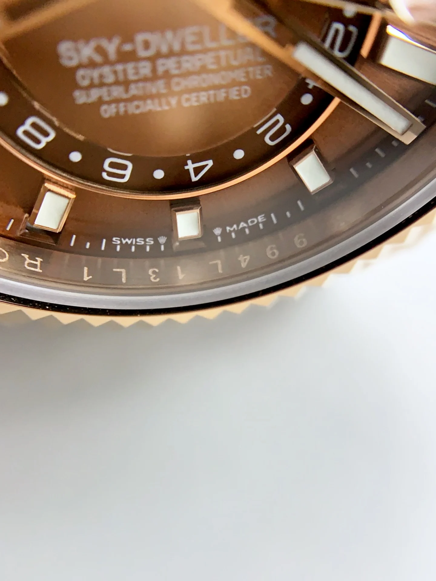 Rolex Sky-Dweller REF# 336235 Brown Dial Watch in Rose Gold 904L Steel Case 1:1 Mirror Super Clone - view 5