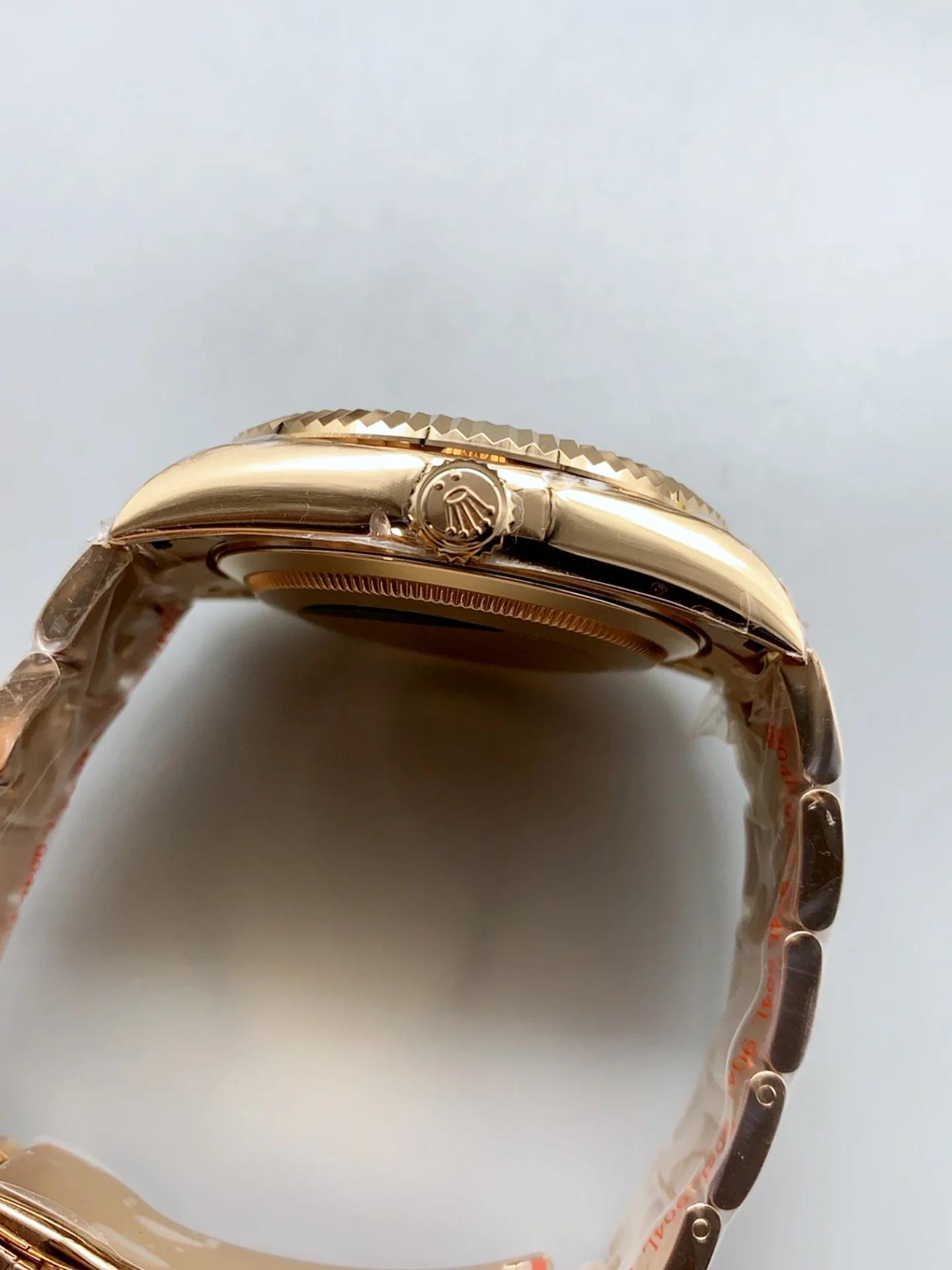 Rolex Sky-Dweller REF# 336235 Brown Dial Watch in Rose Gold 904L Steel Case 1:1 Mirror Super Clone - view 7