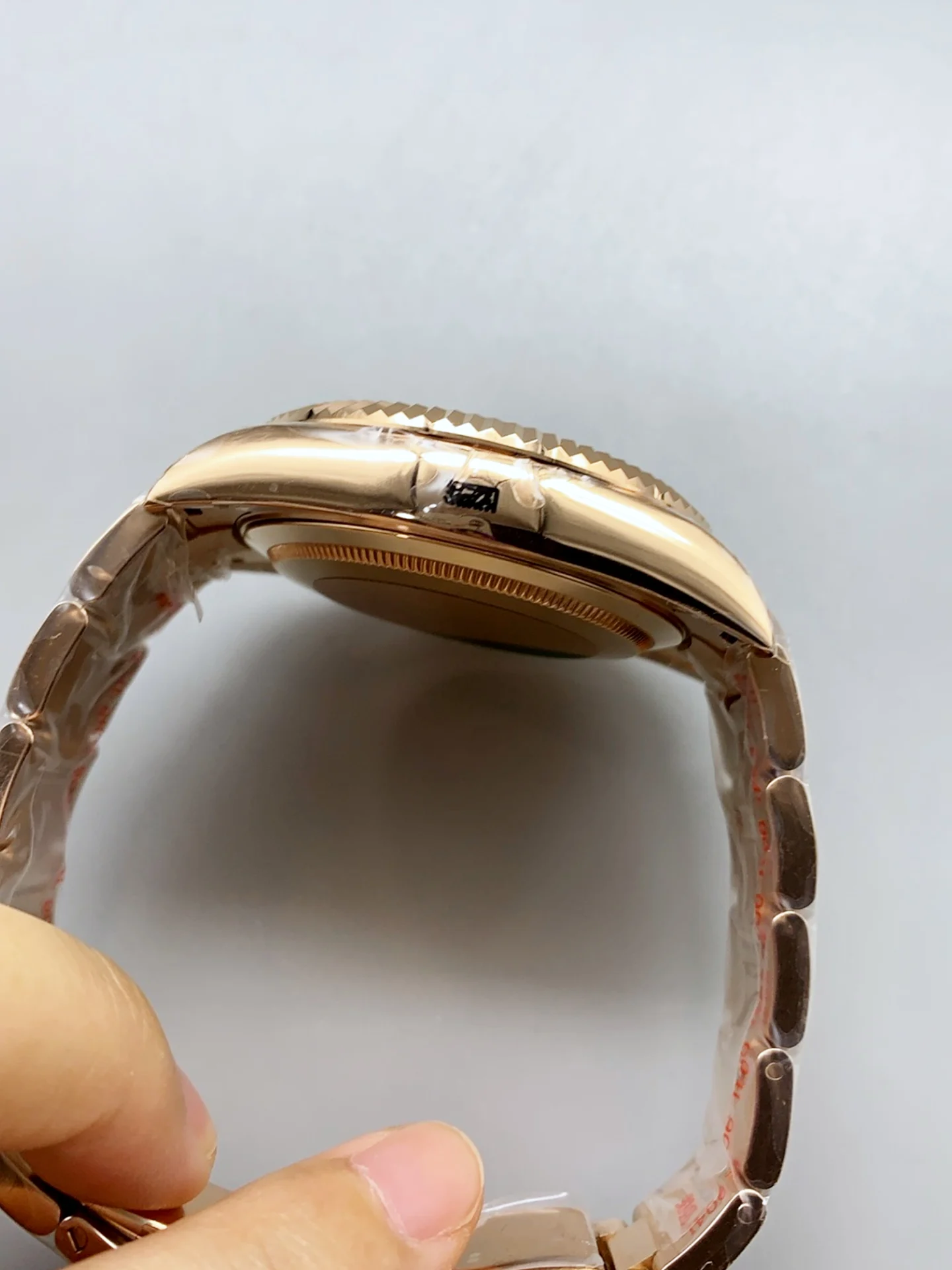 Rolex Sky-Dweller REF# 336235 Brown Dial Watch in Rose Gold 904L Steel Case 1:1 Mirror Super Clone - view 8
