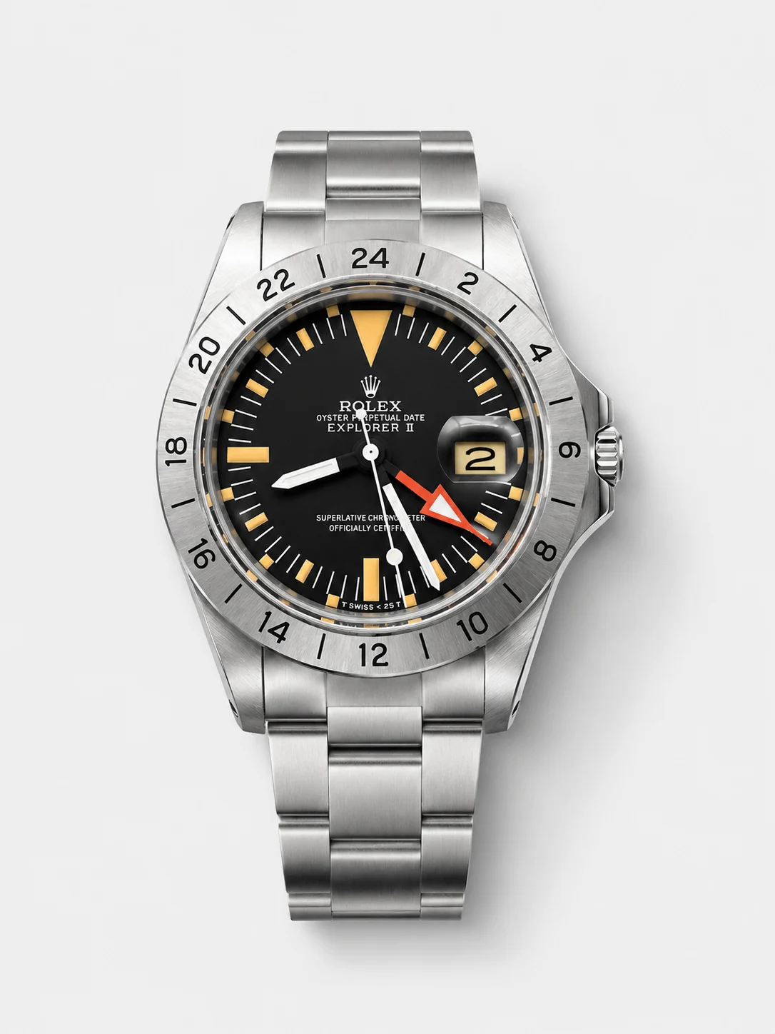 Rolex Explorer II Swiss Watch Vintage Style Dial - Super Clone Watch - view 1