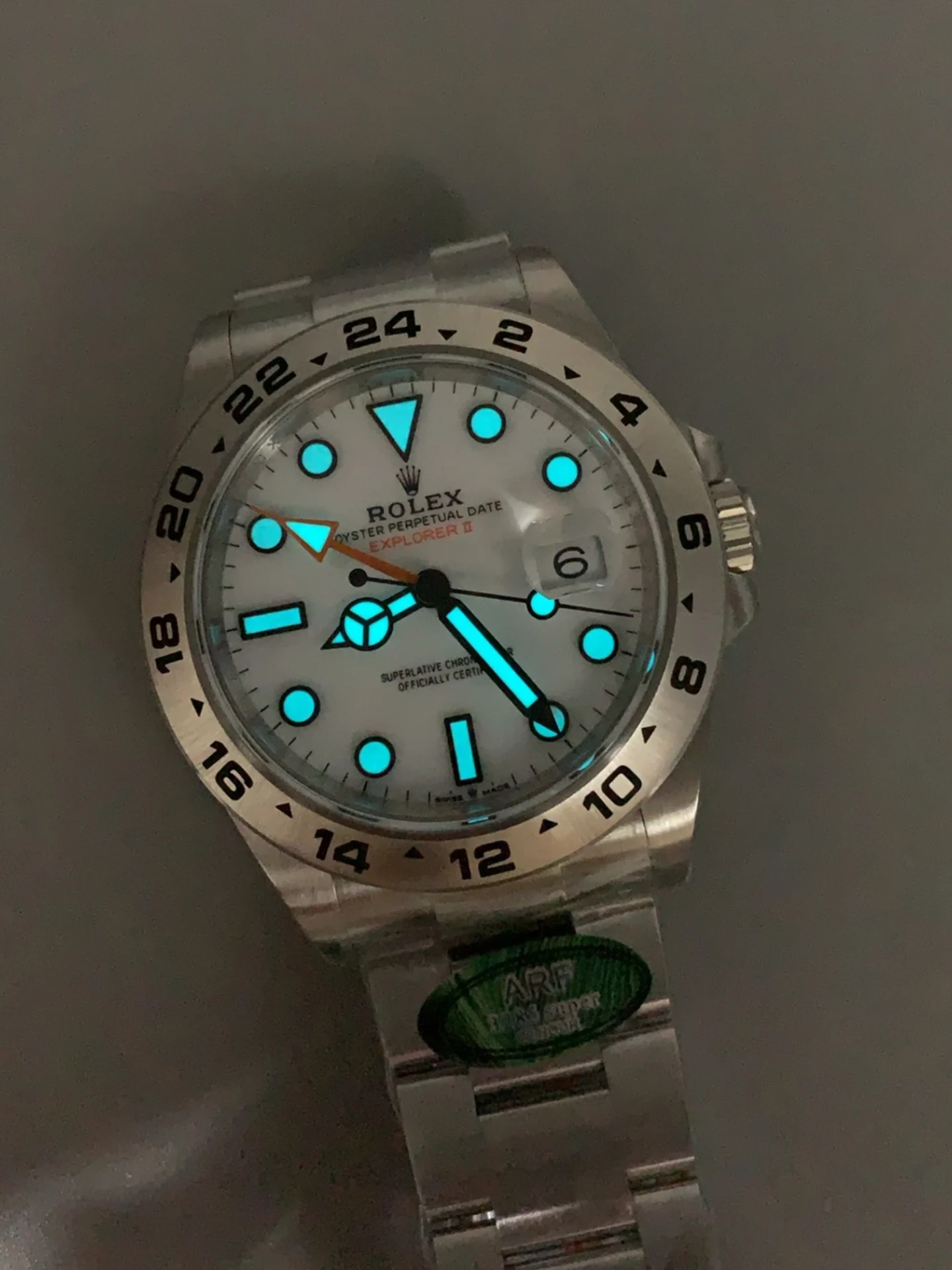 Rolex Explorer II Super Clone M216570-002 1:1 Mirror Watch - White Dial CAL. 3285 Movement - view 10
