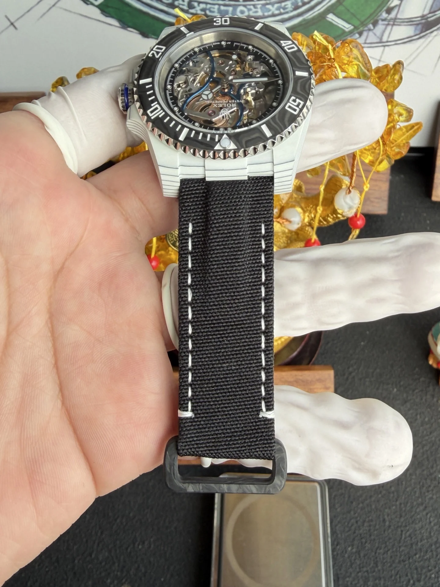 Rolex Submariner Summer Vision of Miami Carbon Fiber Super Clone Watch - view 6
