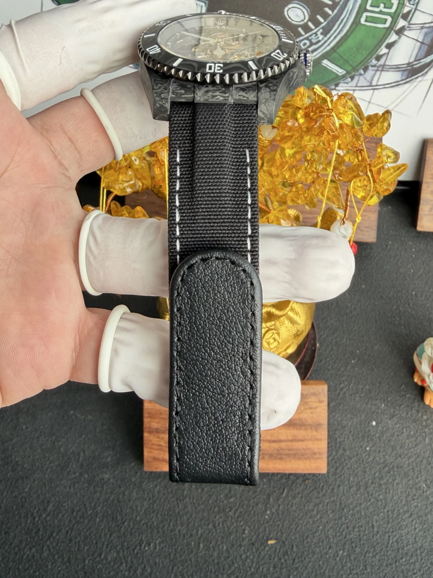 Rolex Submariner Summer Black Carbon Fiber Super Clone Watch - view 10
