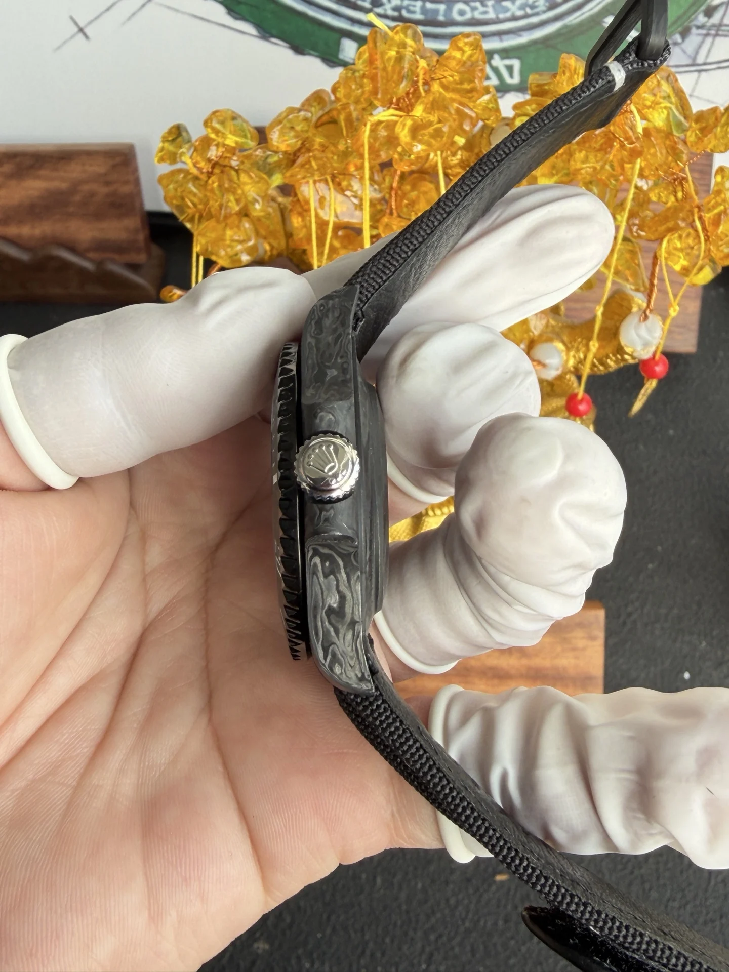 Rolex Submariner Summer Black Carbon Fiber Super Clone Watch - view 6