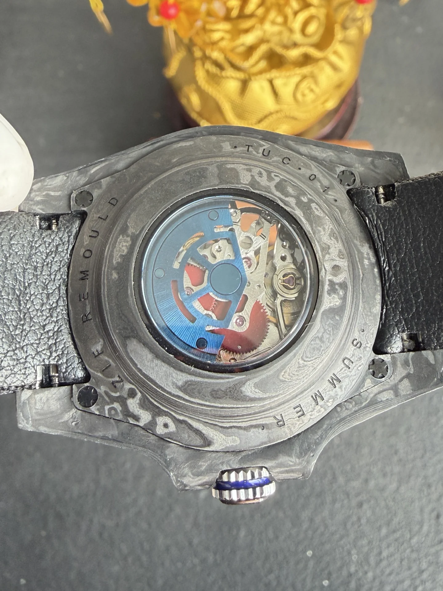 Rolex Submariner Summer Black Carbon Fiber Super Clone Watch - view 8
