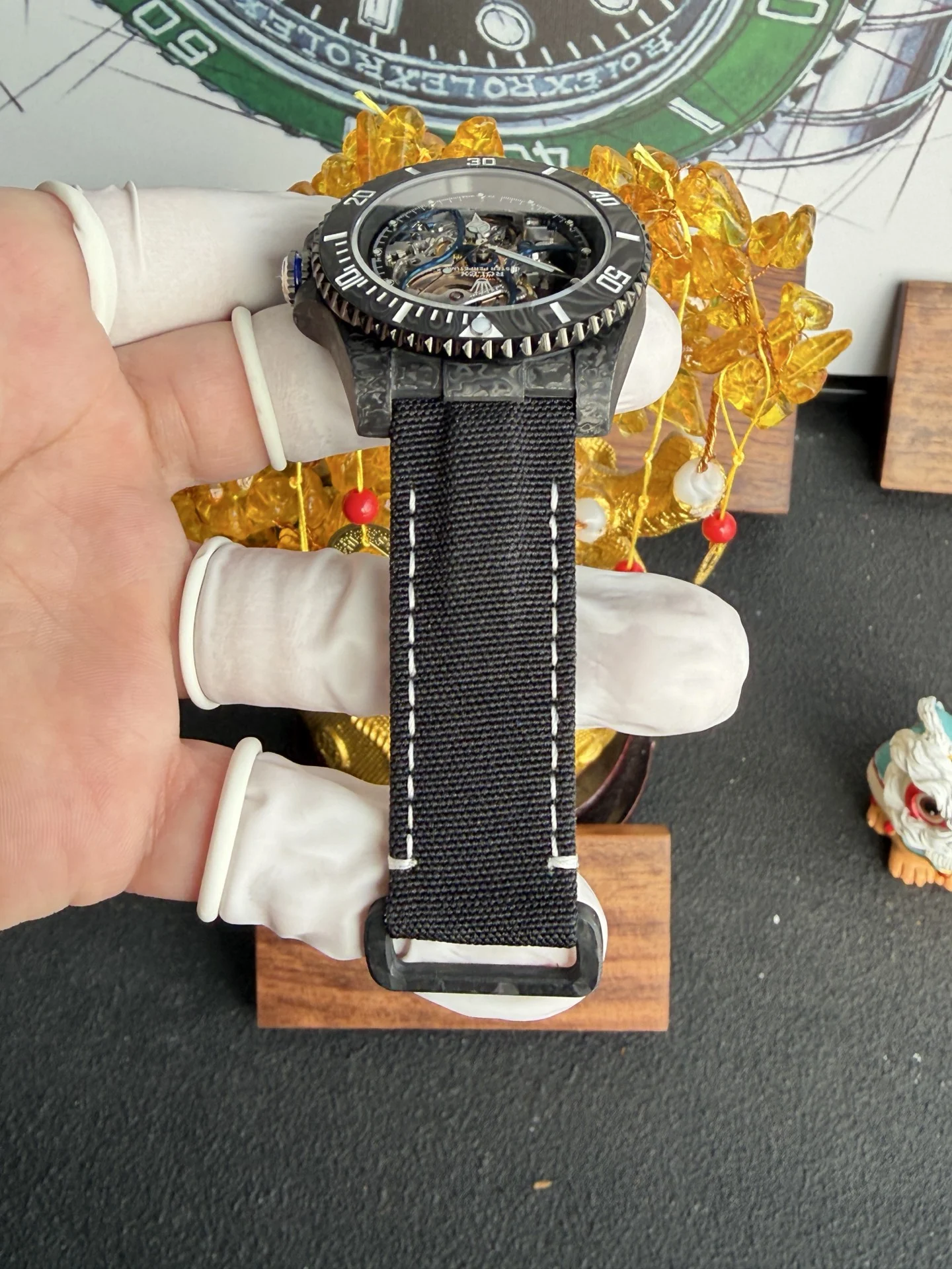 Rolex Submariner Summer Black Carbon Fiber Super Clone Watch - view 9