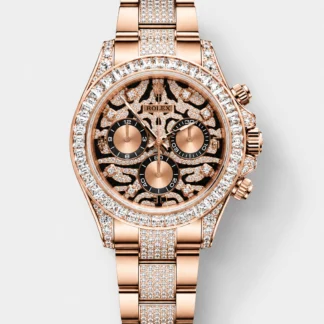 Rolex Cosmograph Daytona “Eye of the Tiger” Special Edition - 904L Steel with Rose Gold Plating (1:1 Top-Tier Super Clone) - view 1