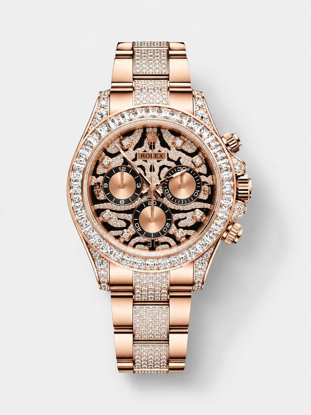 Rolex Daytona Eye of the Tiger Gem Set Edition Super Clone Watch