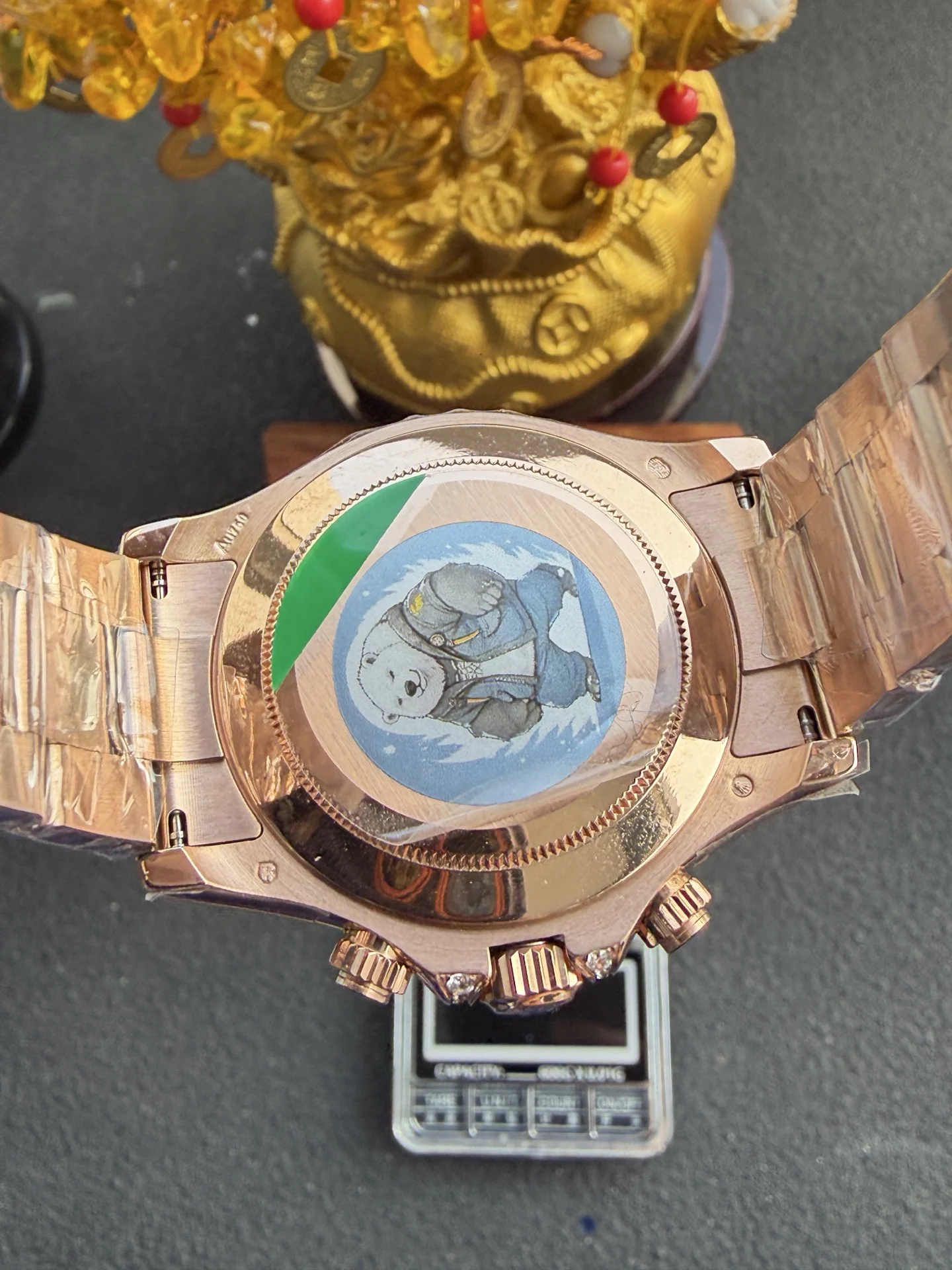 Rolex Cosmograph Daytona “Eye of the Tiger” Special Edition - 904L Steel with Rose Gold Plating (1:1 Top-Tier Super Clone) - view 6