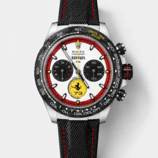 Rolex Daytona DiW Ferrari CarboQuartz Super Clone Watch - view 1