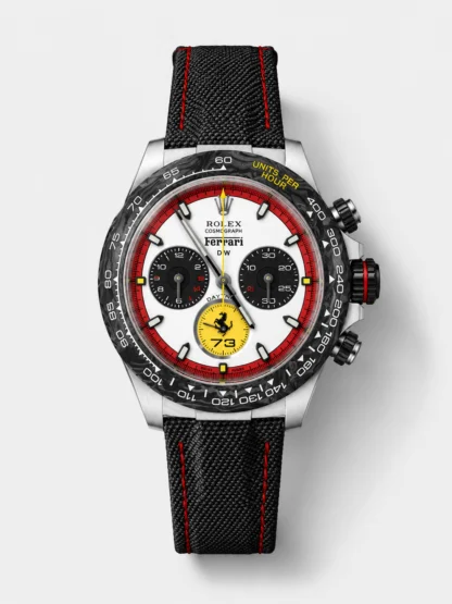 Rolex Daytona DiW Ferrari CarboQuartz Super Clone Watch - view 1