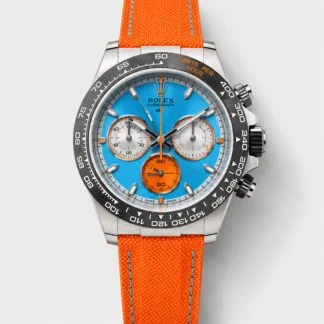 Rolex Daytona DiW VELOCE CarboQuartz Super Clone Watch - view 1