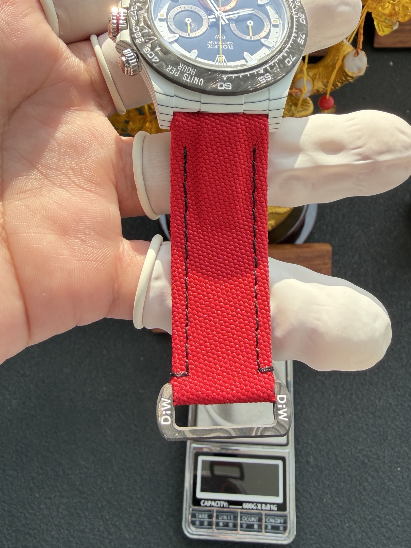 Rolex Daytona DiW Quantum Racer CarboQuartz Super Clone Watch - view 8