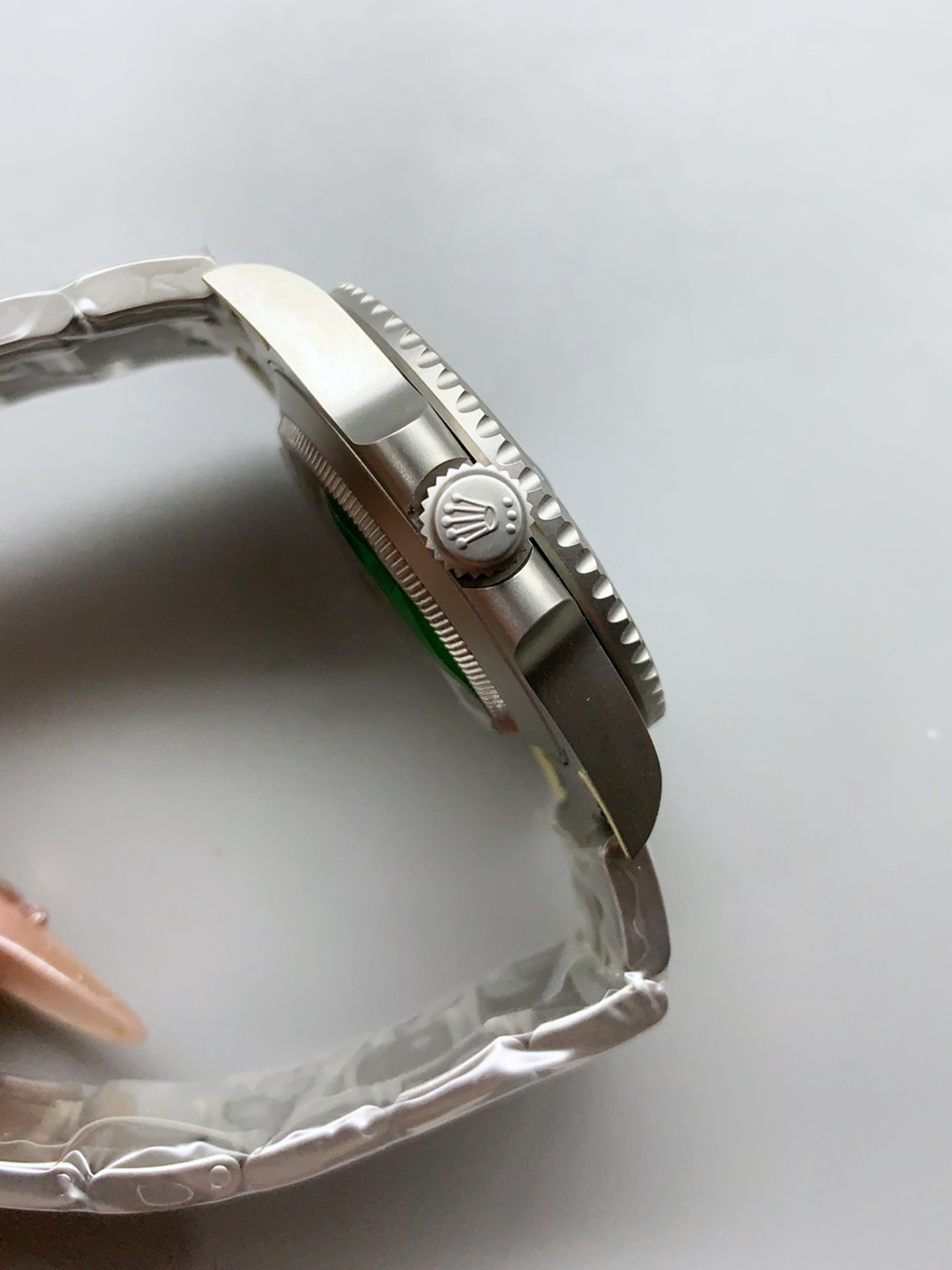 Rolex Submariner DiW Sandblasted Carbon Fiber Bezel/Dial FREE SPRUNG MVMNT Super Clone - view 7